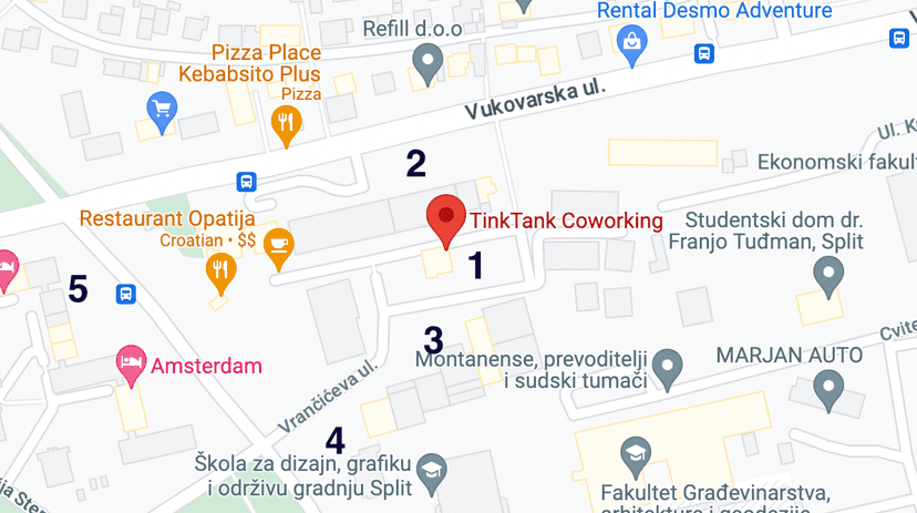 Parking near TinkTank coworking